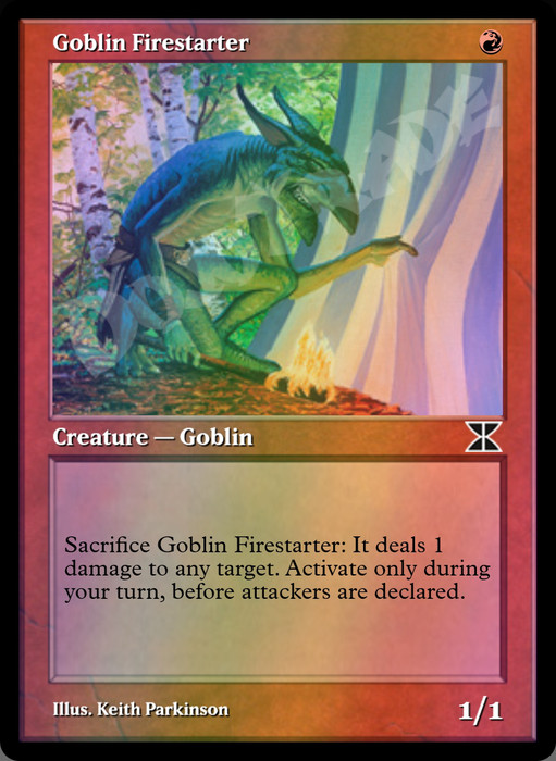 Goblin Firestarter FOIL
