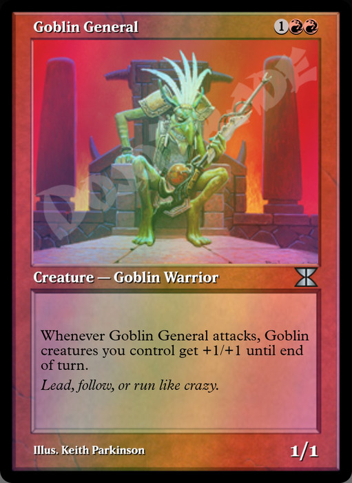 Goblin General FOIL
