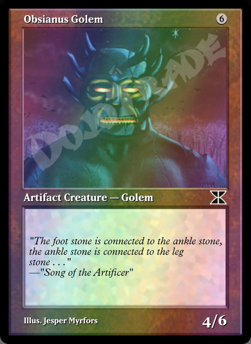 Obsianus Golem FOIL