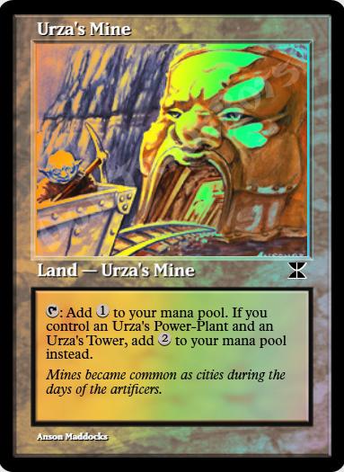 Urza's Mine (Mouth) FOIL