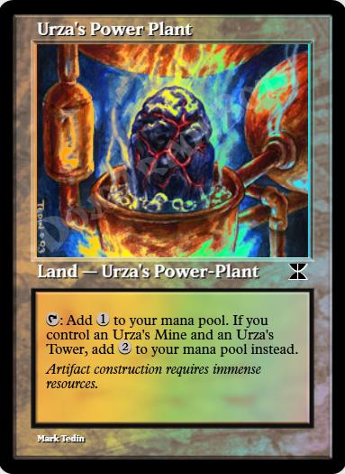 Urza's Power Plant (Rock) FOIL