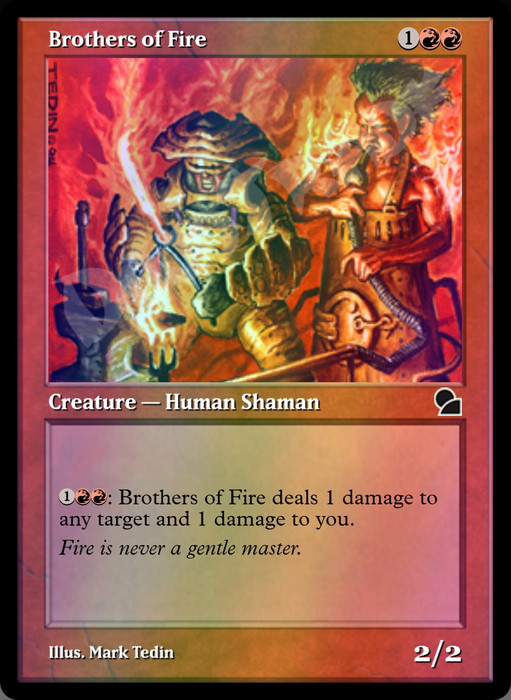 Brothers of Fire FOIL