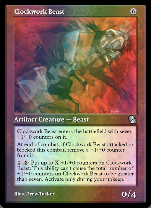 Clockwork Beast FOIL