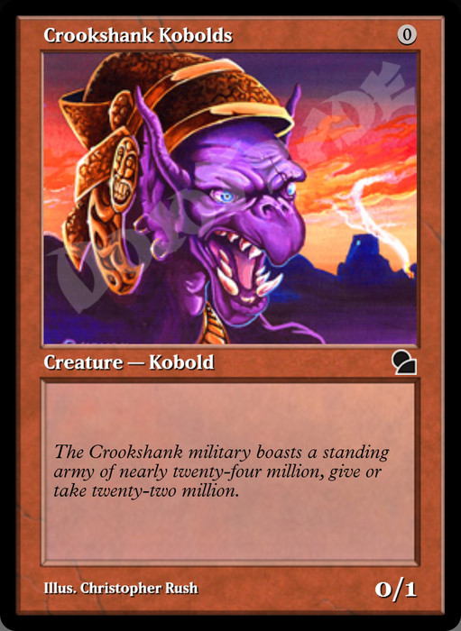 Crookshank Kobolds