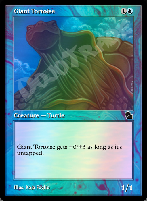 Giant Tortoise FOIL