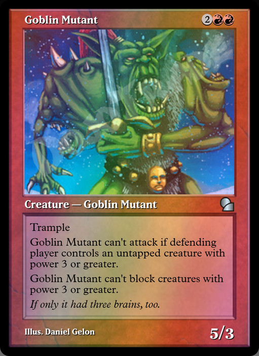 Goblin Mutant FOIL