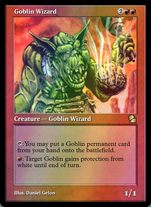 Goblin Wizard FOIL