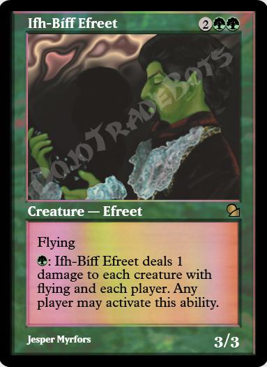 Ifh-Biff Efreet FOIL