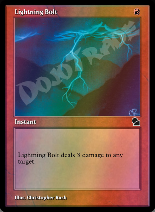 Lightning Bolt FOIL