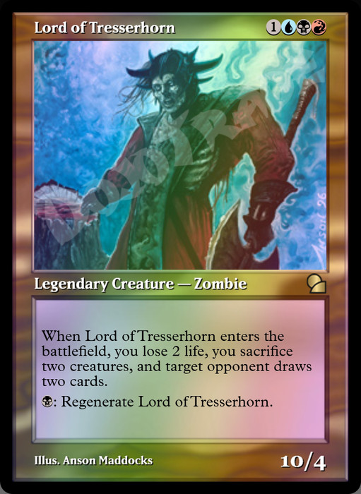 Lord of Tresserhorn FOIL