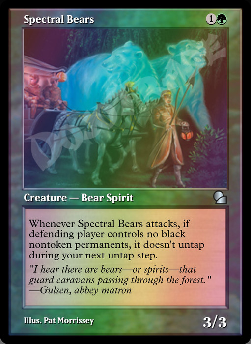 Spectral Bears FOIL