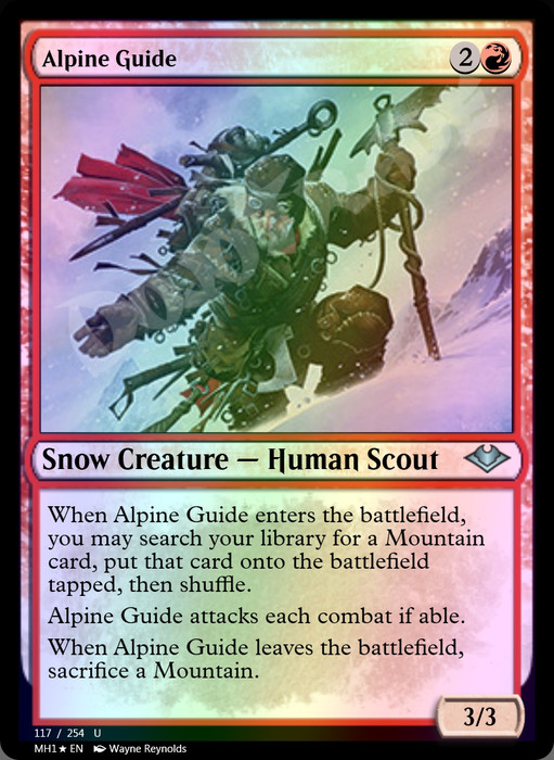 Alpine Guide FOIL