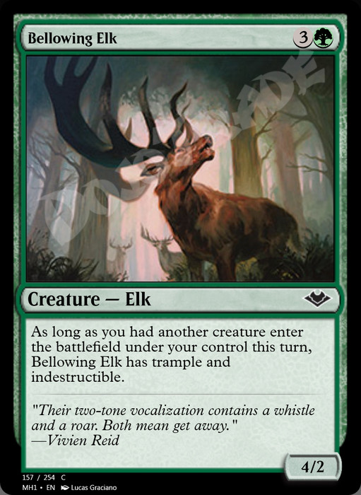 Bellowing Elk