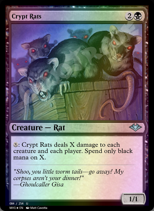 Crypt Rats FOIL