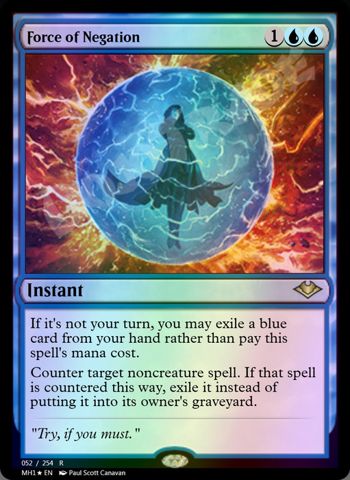 Force of Negation FOIL