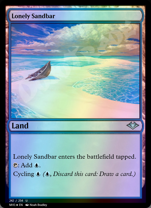 Lonely Sandbar FOIL