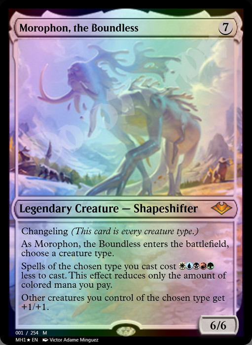Morophon, the Boundless FOIL