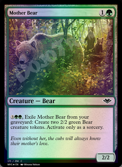 Mother Bear FOIL