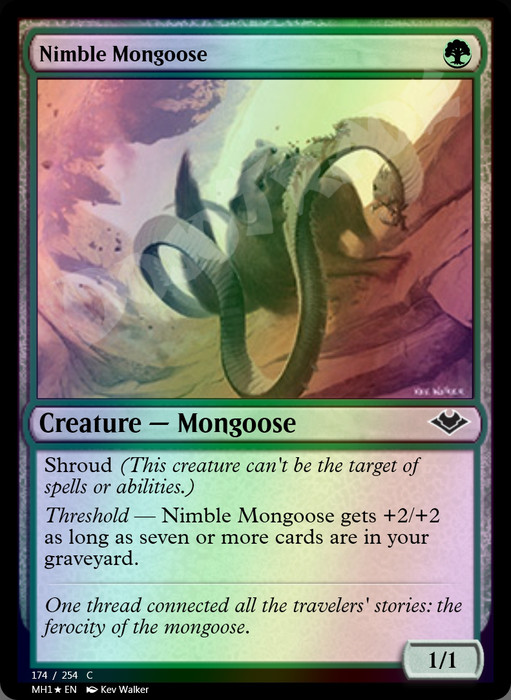 Nimble Mongoose FOIL