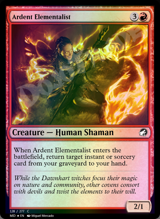 Ardent Elementalist FOIL