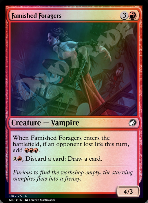 Famished Foragers FOIL