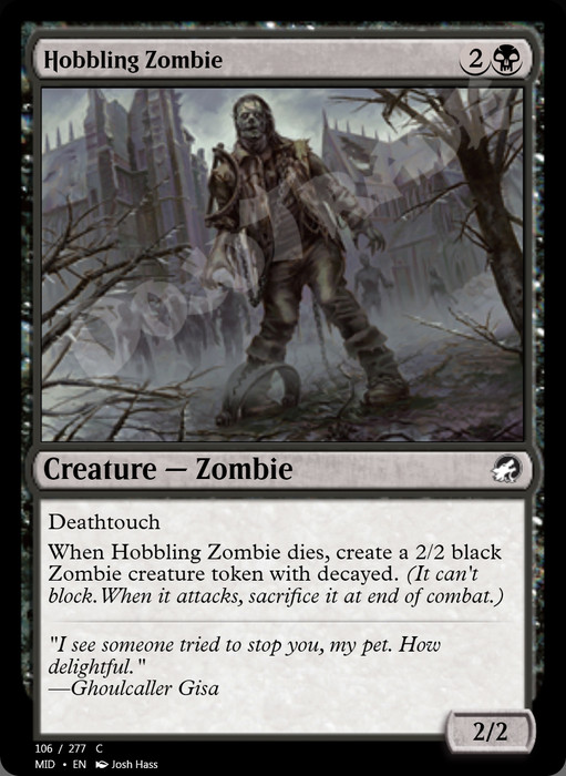 Hobbling Zombie