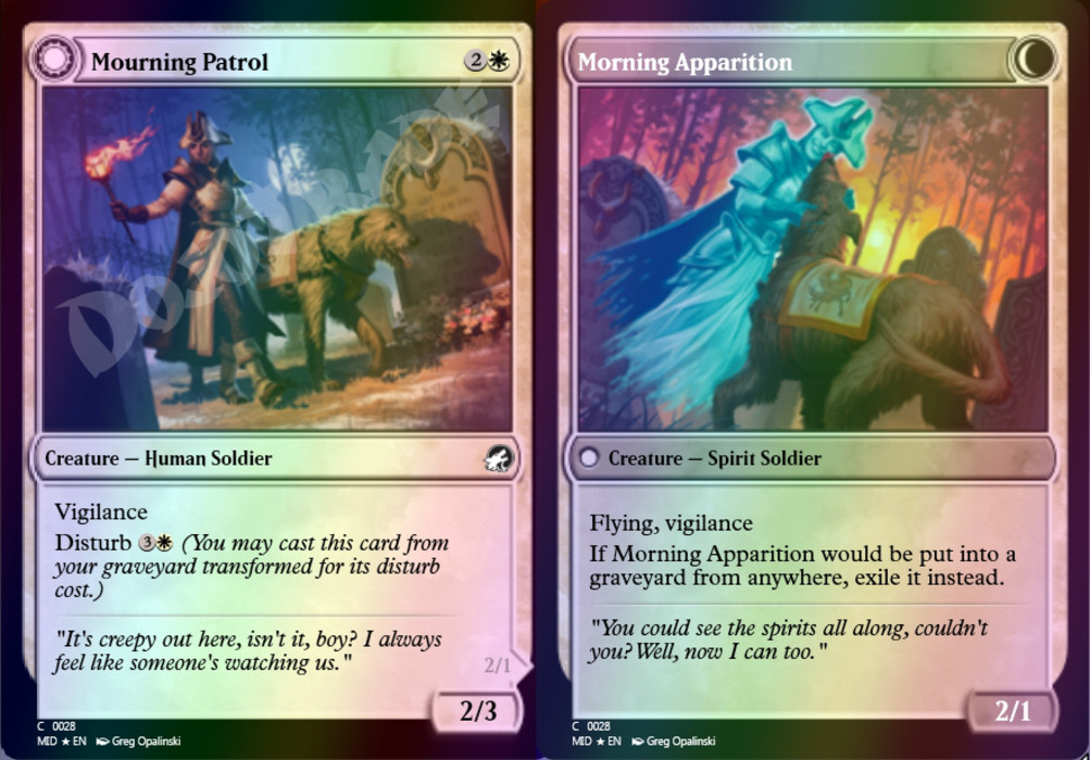 Mourning Patrol FOIL