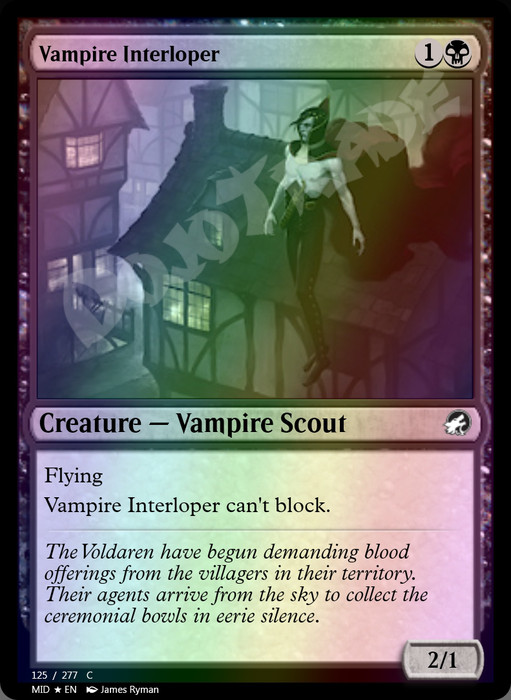 Vampire Interloper FOIL