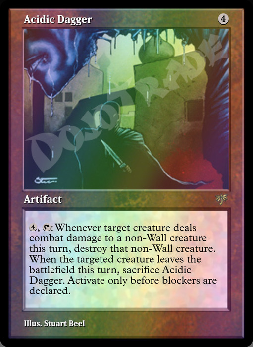 Acidic Dagger FOIL