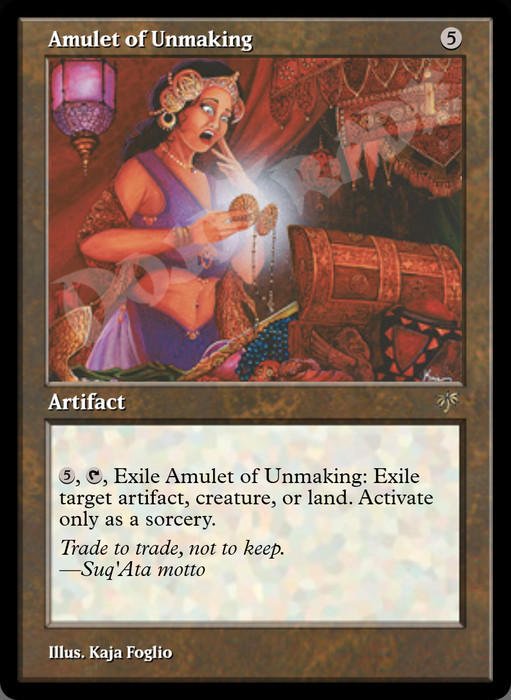 Amulet of Unmaking