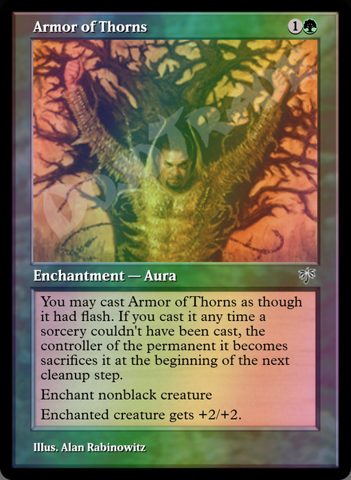 Armor of Thorns FOIL