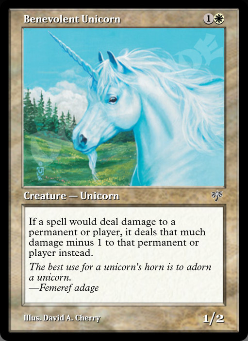 Benevolent Unicorn