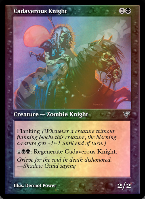 Cadaverous Knight FOIL