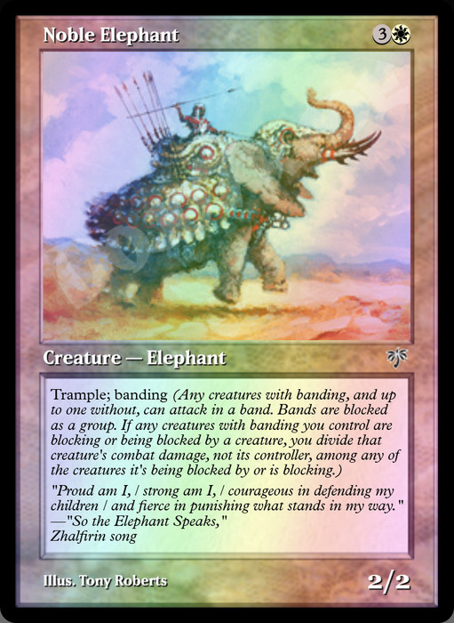 Noble Elephant FOIL