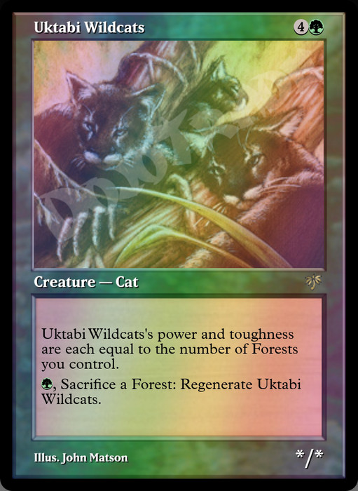 Uktabi Wildcats FOIL