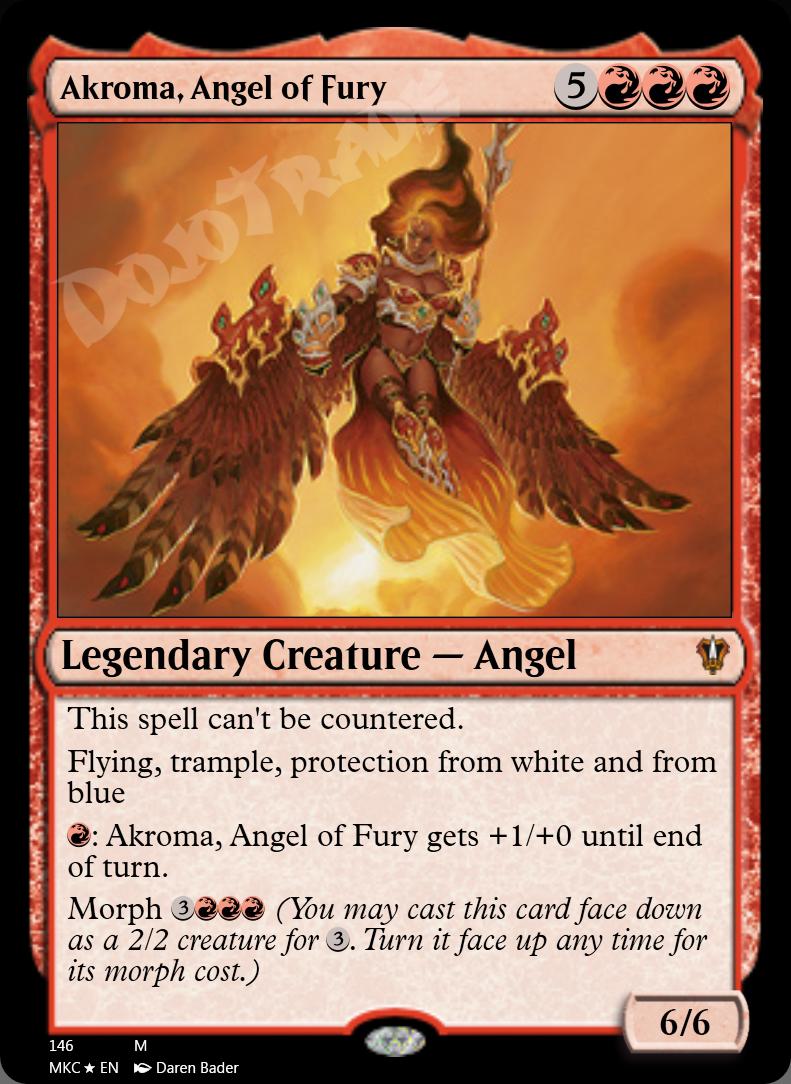 Akroma, Angel of Fury FOIL