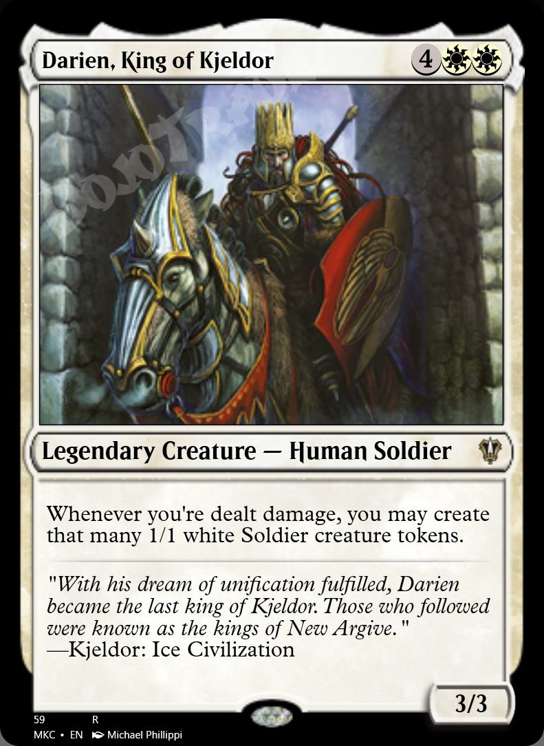 Darien, King of Kjeldor