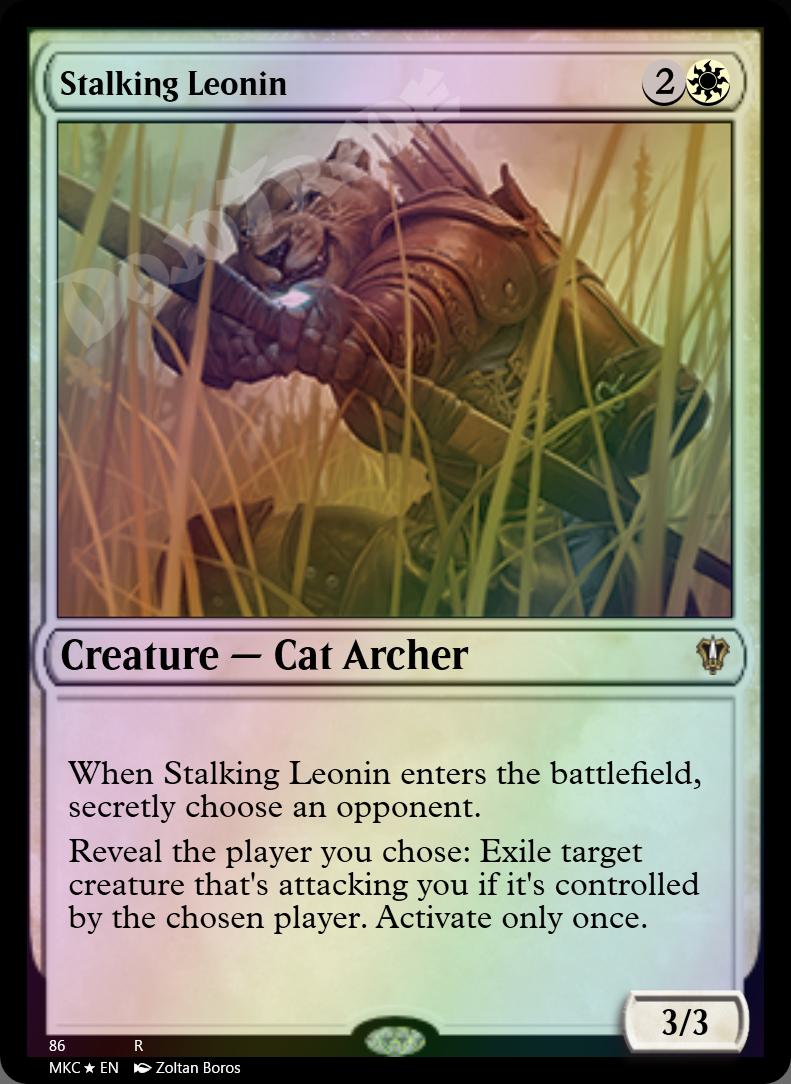 Stalking Leonin FOIL