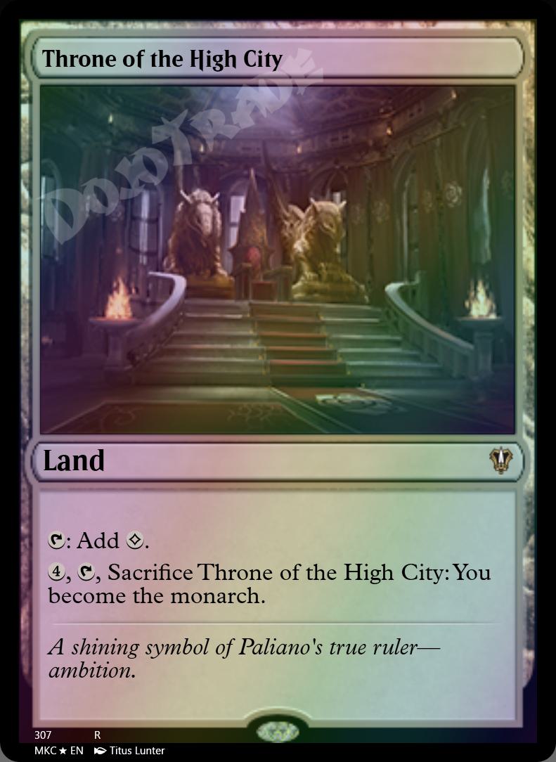 Throne of the High City FOIL