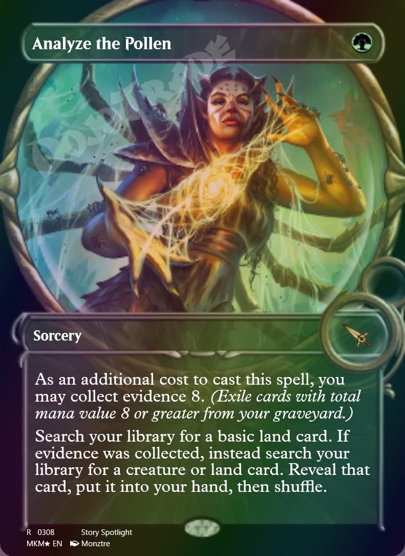 Analyze the Pollen (Showcase) FOIL