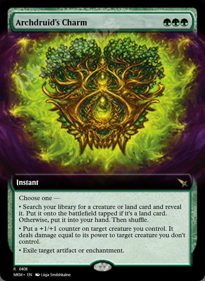 Archdruid's Charm (Extended Art)