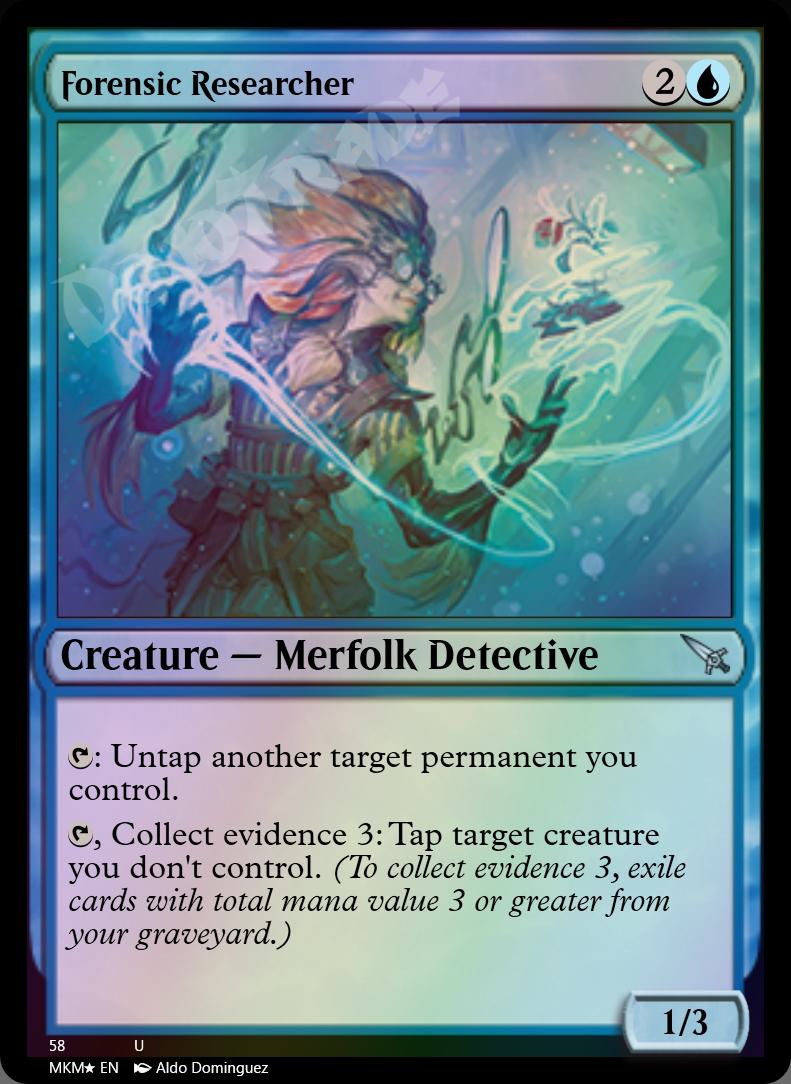 Forensic Researcher FOIL