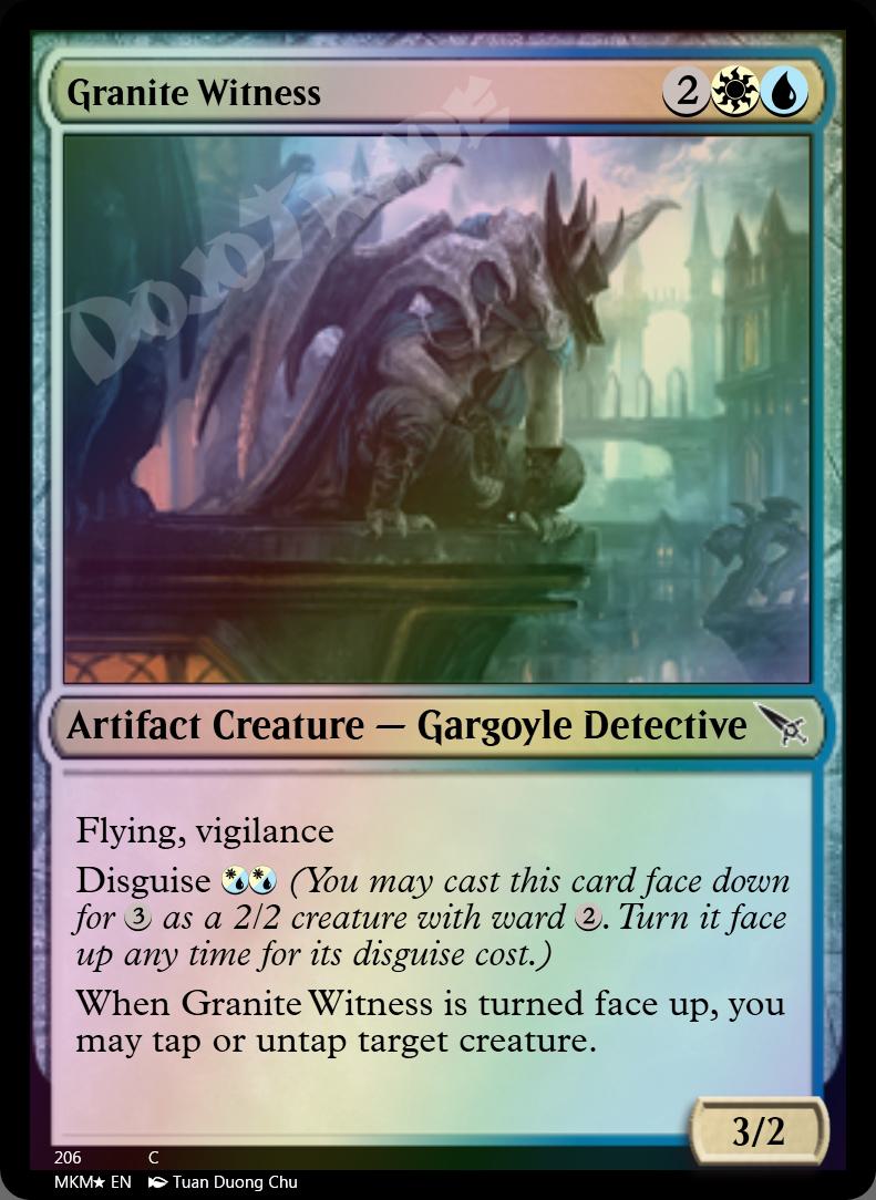 Granite Witness FOIL