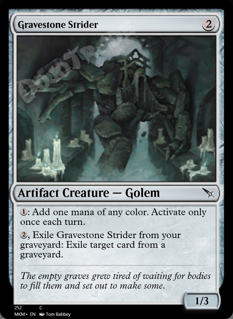 Gravestone Strider