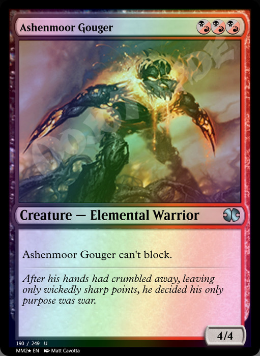 Ashenmoor Gouger FOIL