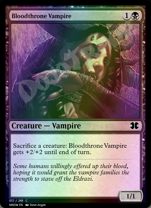 Bloodthrone Vampire FOIL