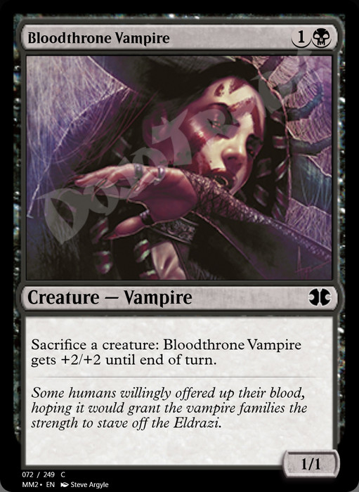 Bloodthrone Vampire