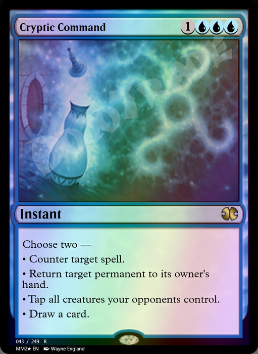 Cryptic Command FOIL