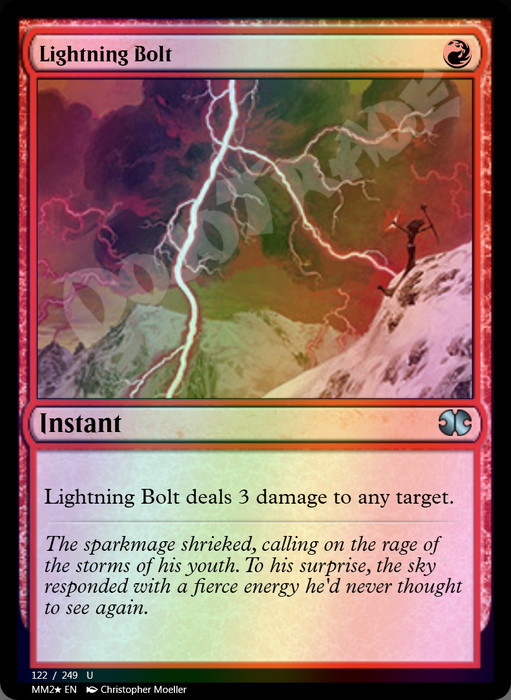 Lightning Bolt FOIL