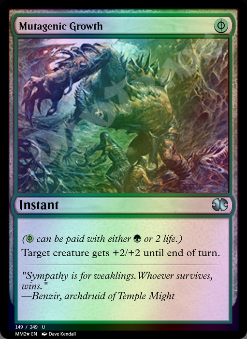 Mutagenic Growth FOIL